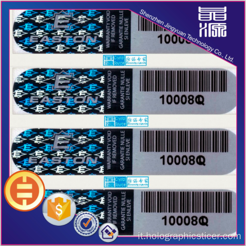 PET Colourful Seal 3D Label Seal